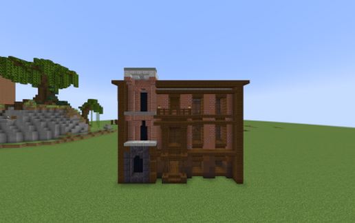 Classical House №1 schematic - building