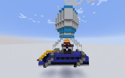 Fortnite Battle Bus schematic - building