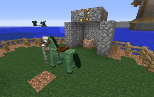 Undead Horse Island!!! schematic - building