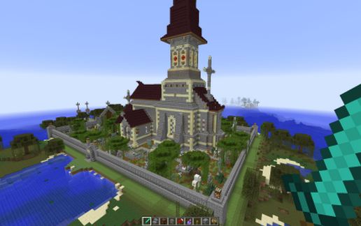 The Graveyard schematic - building