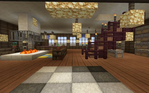 Dark Oak Mansion schematic - building