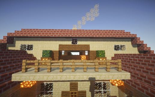 Luxury House #1 schematic - building