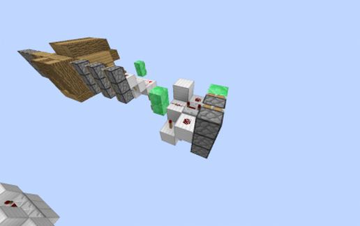 Compact double piston extender schematic - building