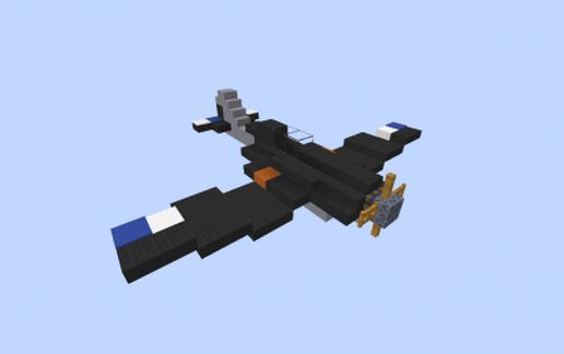 F4U Corsair 1:1 Scale WWII Plane schematic - building
