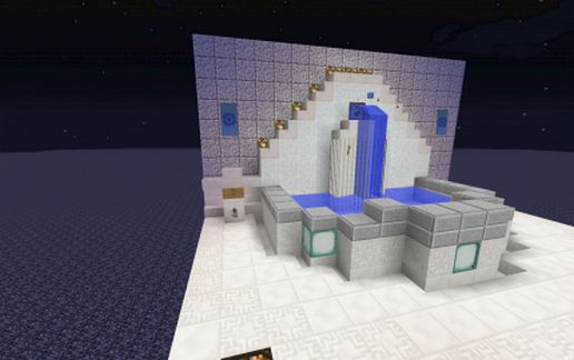 Block-dispensing WaterFountain(Fixed) schematic - building