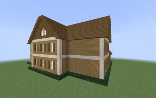 Wooden House schematic - building