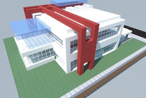 Modern House schematic - building