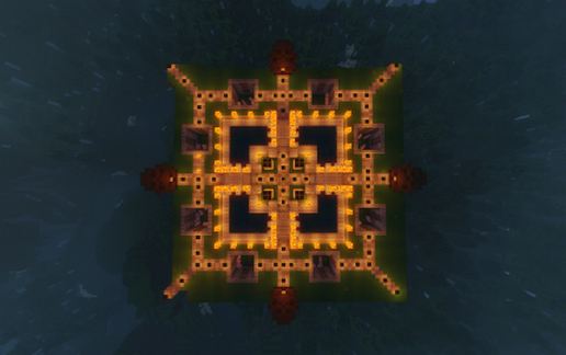 Minecraft Spawn Update schematic - building