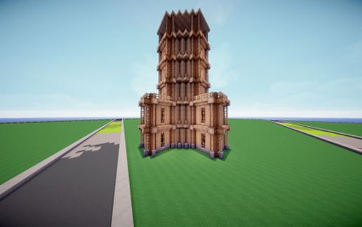Medieval Tower schematic - building