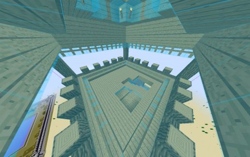 Medieval Tower (simplified version [with only OAK wood]) schematic - building