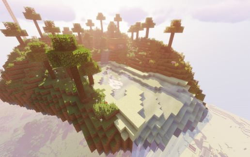 The Floating Island schematic - building