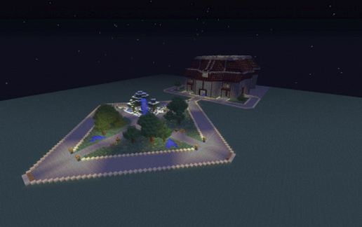 NetherSpawn + Park schematic - building