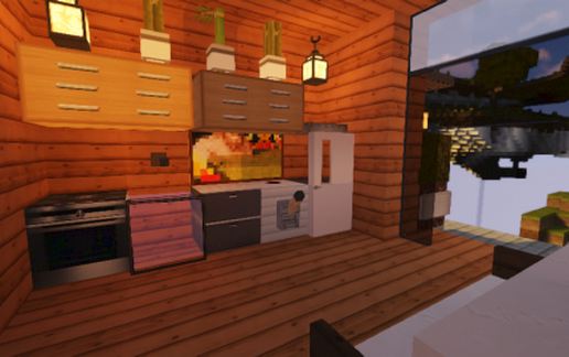 Tiny Modern House schematic - building