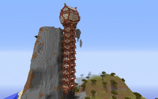 Icosocap Phage with integrated terrain. schematic - building
