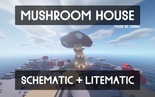 Mushroom House schematic - building