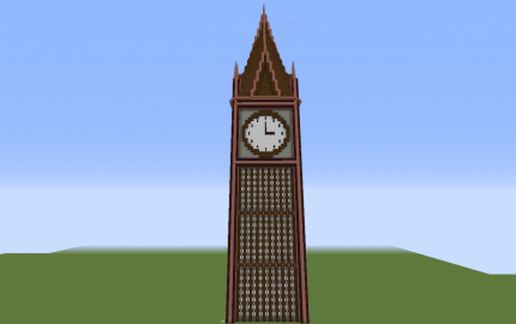 Medieval Town Collection 1 Clocktower schematic - building
