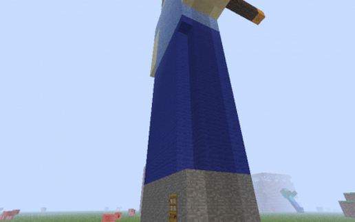 Giant Steve schematic - building
