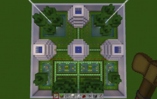 A Small Main Hub schematic - building
