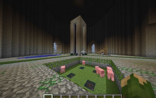 Hub/Temple schematic - building