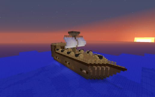 Small Pirateship schematic - building
