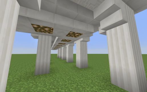 Quartz Walkway Template (Corner)