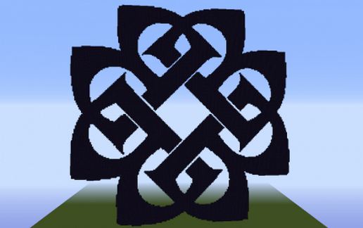 Breaking Benjamin Logo schematic - building