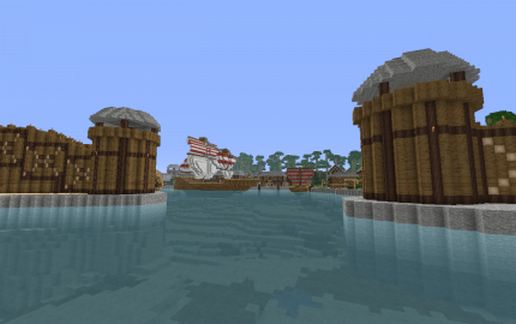 Old harbor spawn // QbicGaming