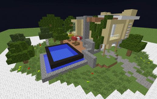 Luxury House #3 schematic - building