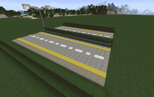 Road A (Motorway/Freeway) Section schematic - building