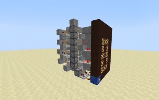 7 segments display schematic - building
