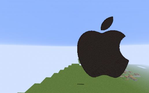 Apple Logo schematic - building