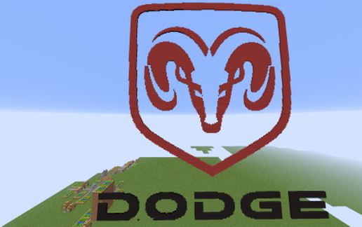 Dodge Logo schematic - building