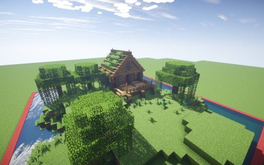 Swamp house (Demo) schematic - building