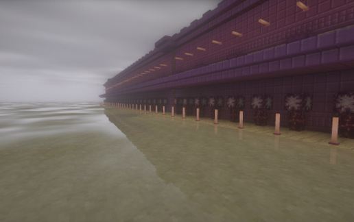 End wall schematic - building