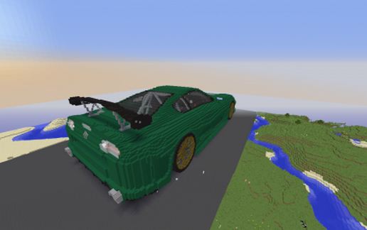 Toyota Supra Racing Edition schematic - building