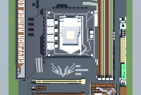 Intel Z97 GRYPHON ARMOR EDITION (ASUS TUF Series) schematic - building