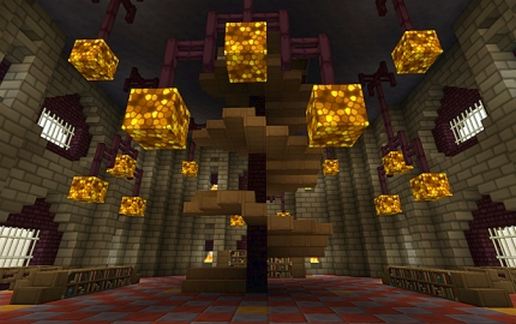 "Fire & Water" Mystic Keep schematic - building
