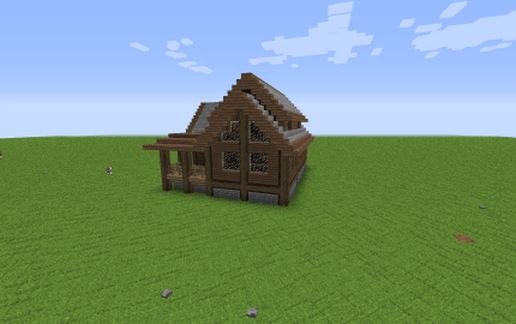 Traditional Spruce House