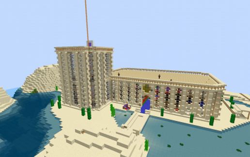 catédrale schematic - building