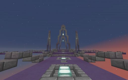 Skyblock Spawn Island schematic - building