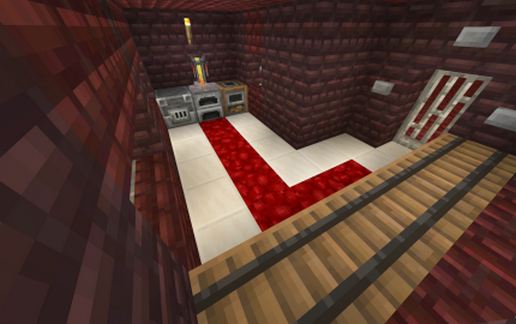 Small Nether Abode schematic - building