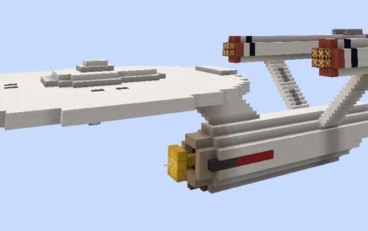USS Enterprise schematic - building