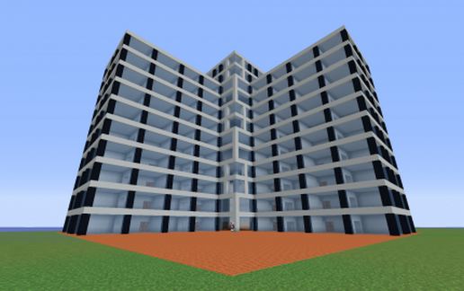 Hotel Weiß schematic - building