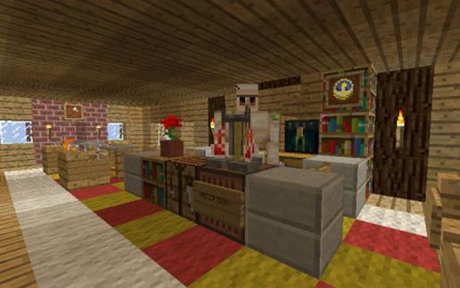 Four Room Inn schematic - building