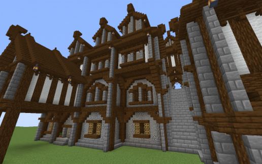 Medieval Town Collection 1 Building 4 schematic - building