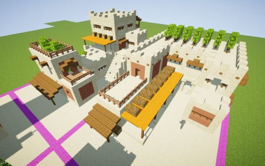 Desert Houses Upgrades schematic - building