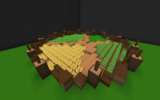 Village Farm schematic - building