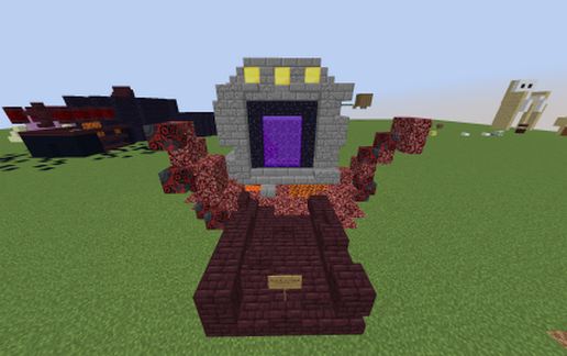 The Nether Portal schematic - building