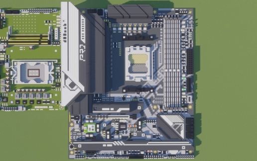 AMD X670E Pro RS (ASRock) schematic - building