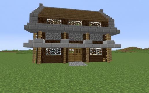 Basic Survival House 1 schematic - building